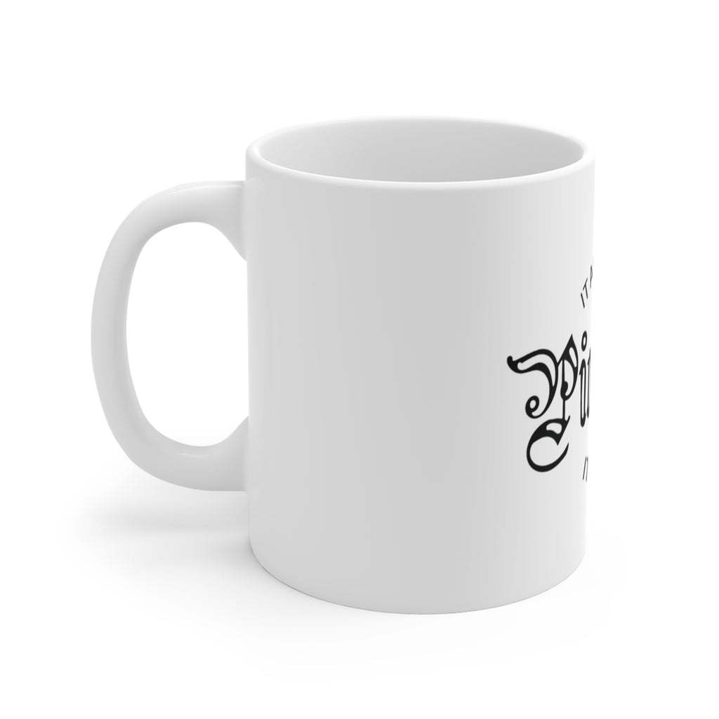 Pimpish White & Black 11 oz Mug