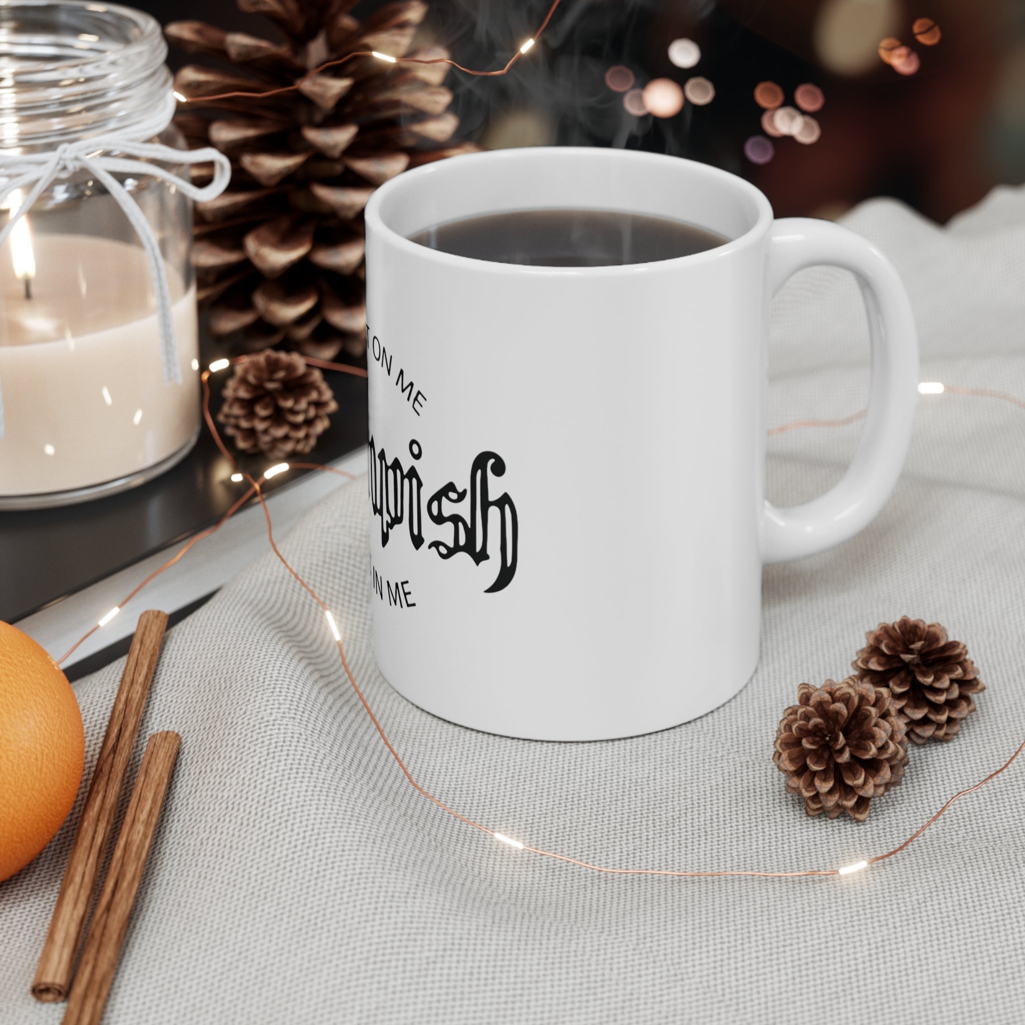 Pimpish White & Black 11 oz Mug