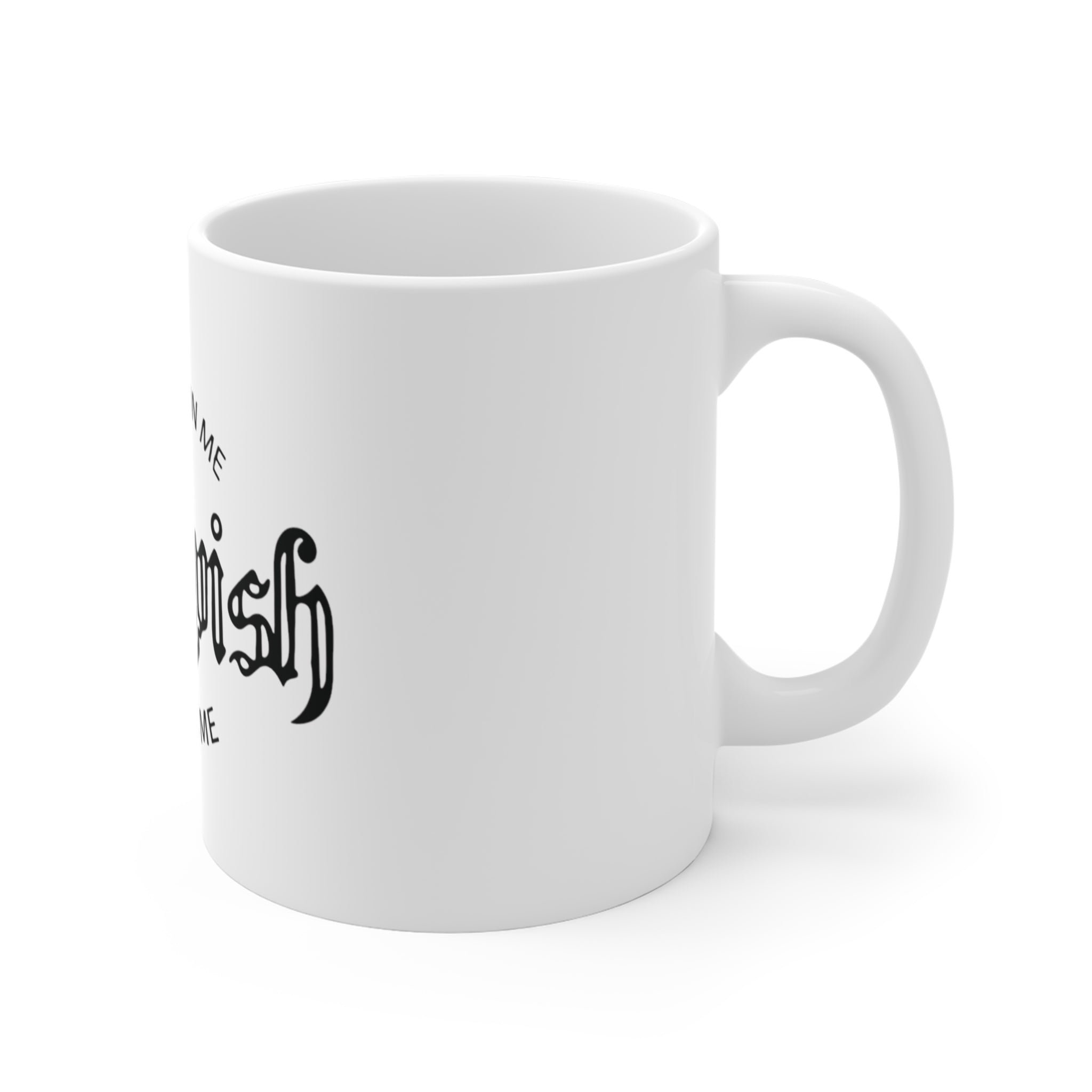 Pimpish White & Black 11 oz Mug